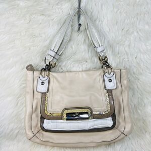 Coach Large Kristin Spectator Shoulder Bag